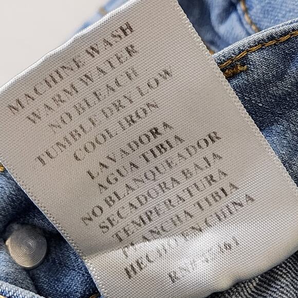 Encore Acid Wash Size 0 Skinny Jeans - Picture 5 of 5